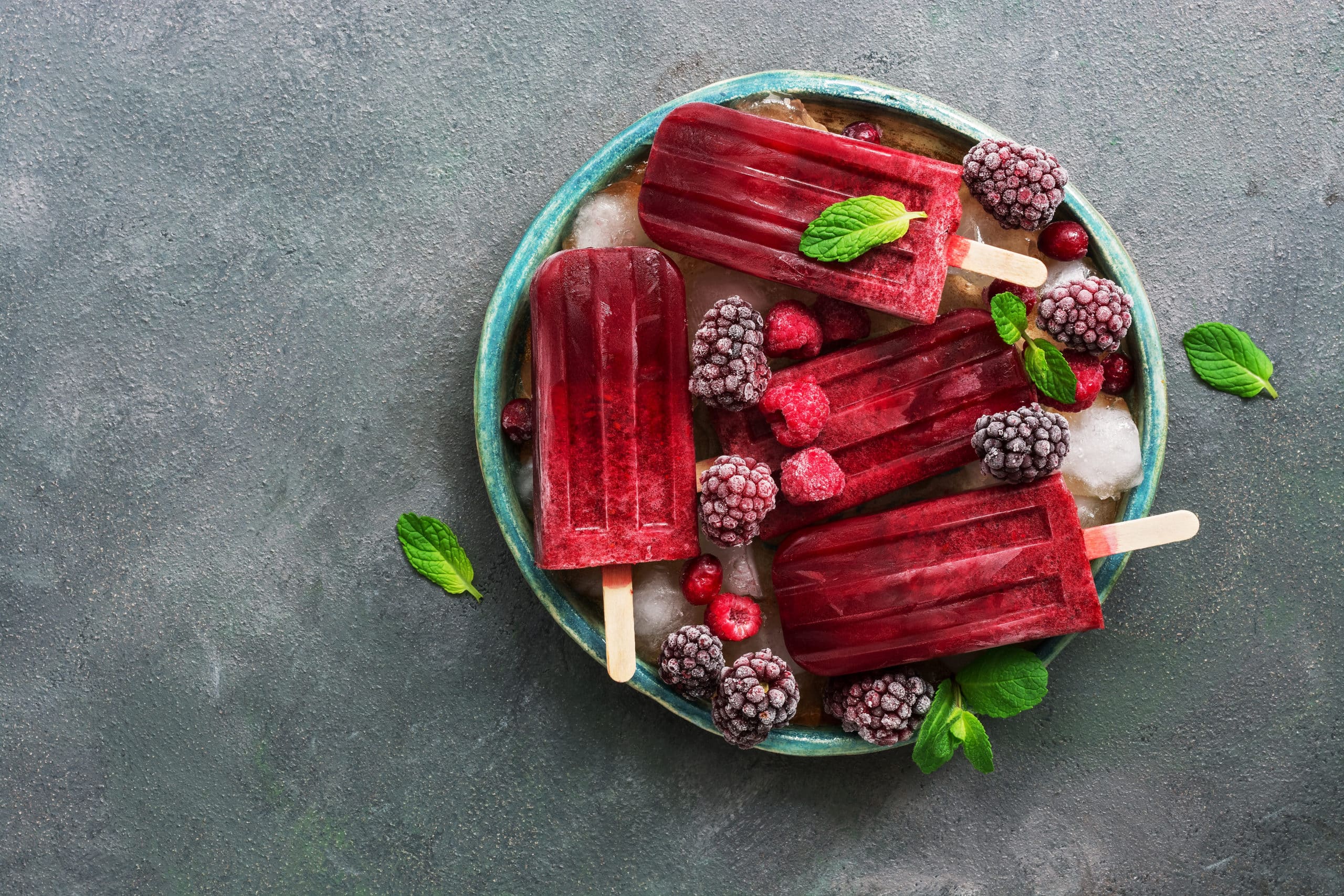 Mixed Berry Popsicles Recipe Red Mountain Weight Loss