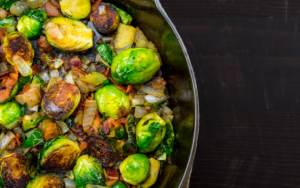chicken chorizo brussels sprouts