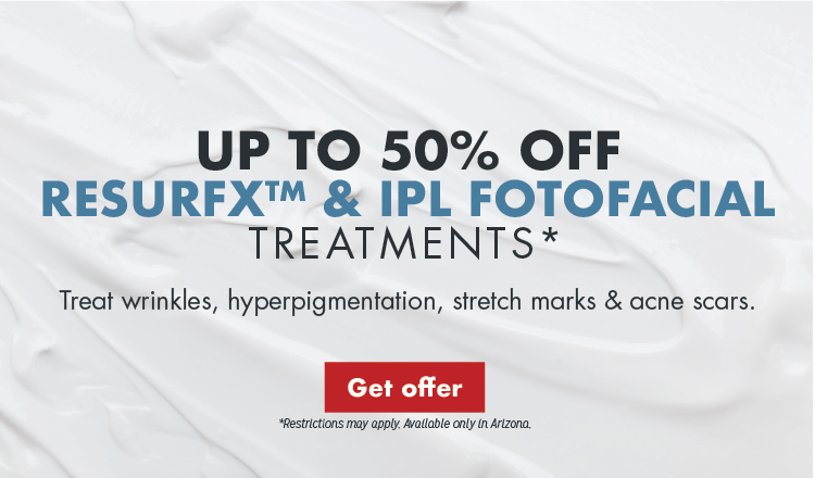 50% off ResurFX & IPL Fotofacial Treatments
