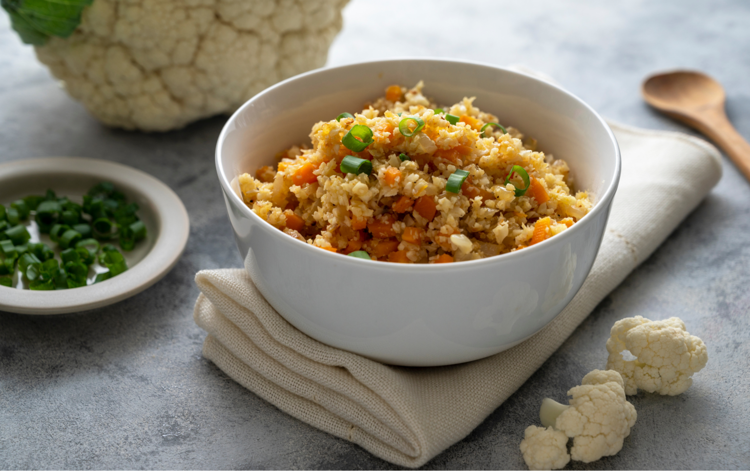 Air Fryer Cauliflower Fried Rice Recipe Red Mountain Weight Loss