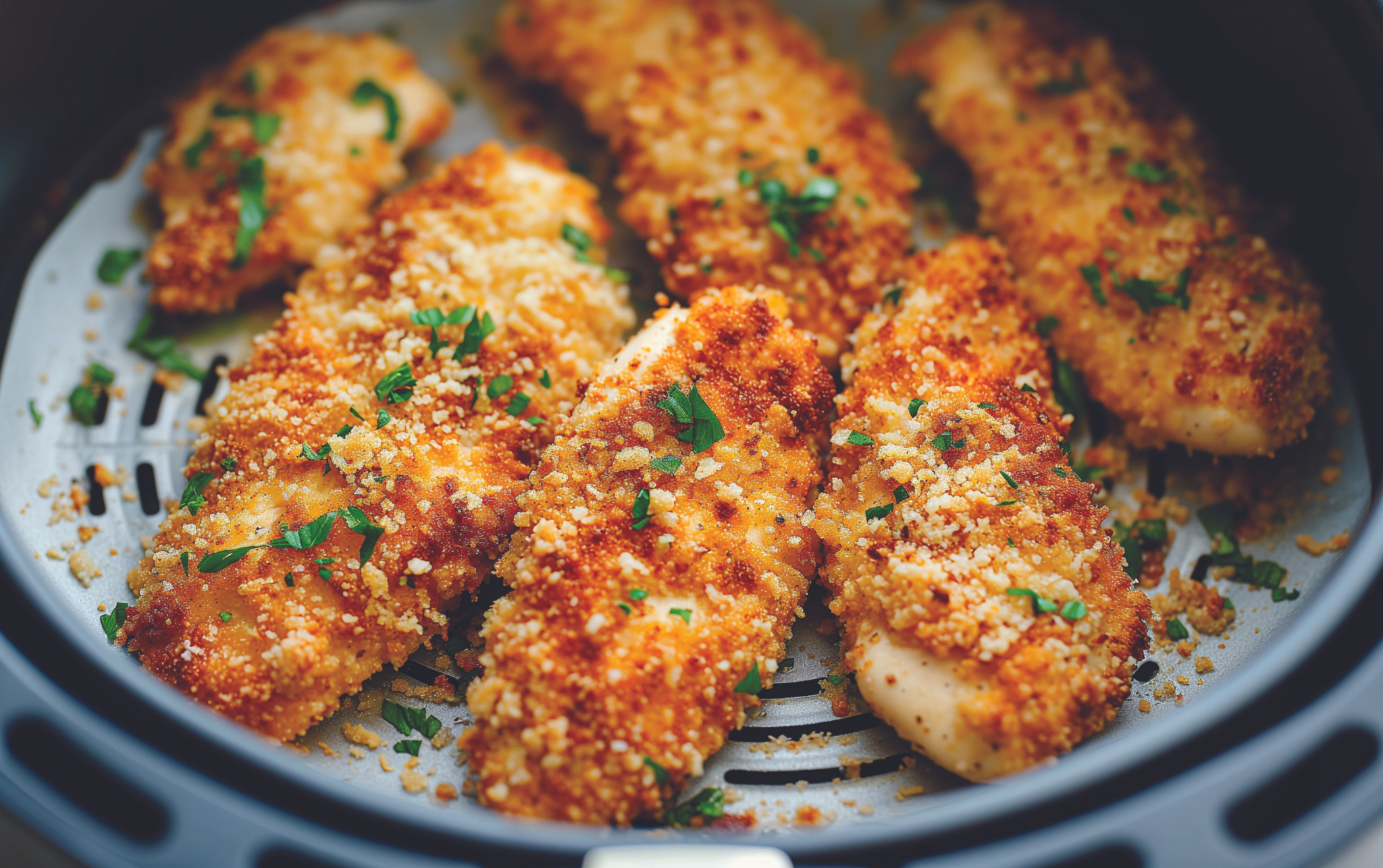 Healthy Air Fryer Chicken Tenders with BBQ Sauce | Red Mountain Weight Loss