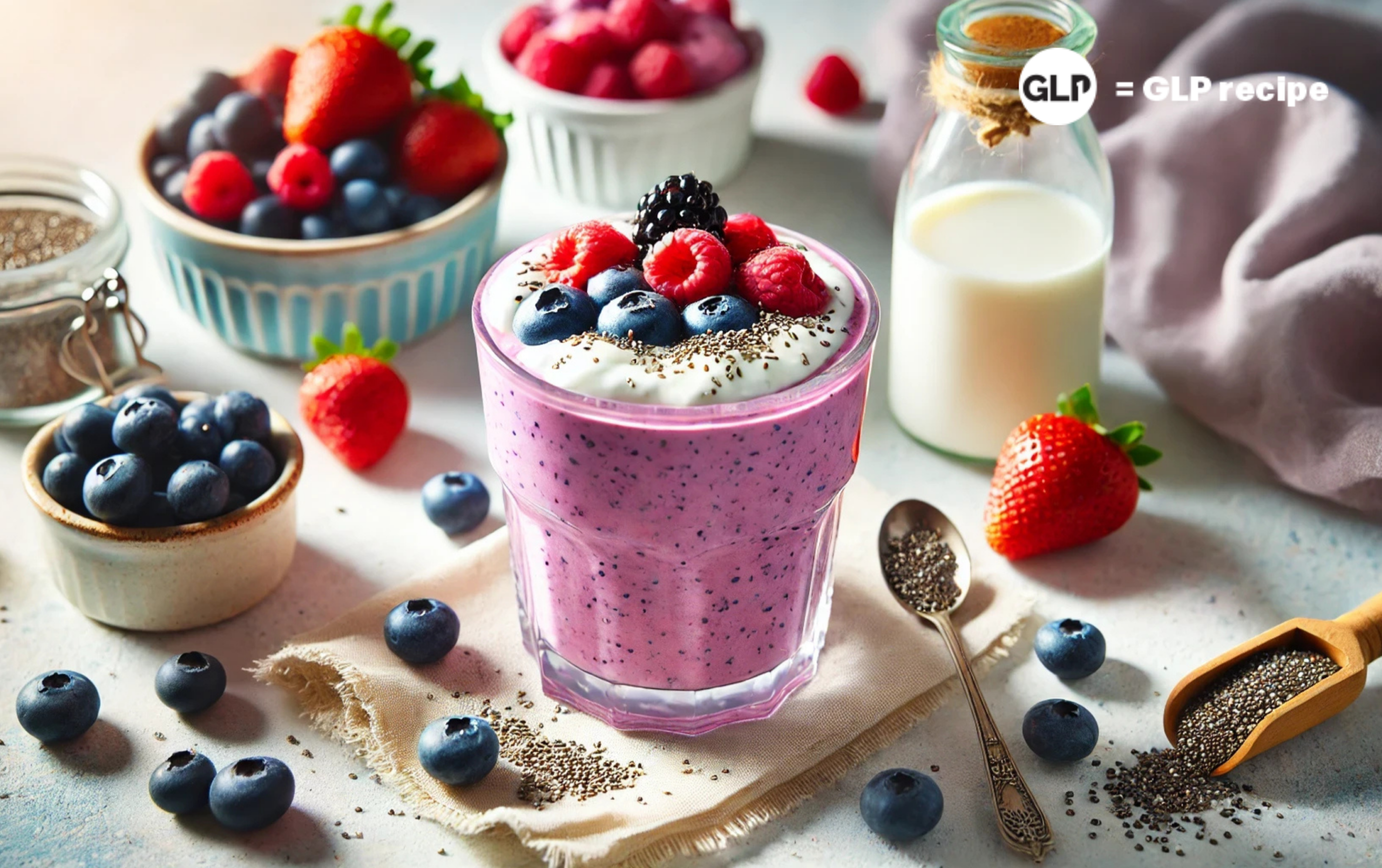 ダイエットフード My Break red smoothie Cottage Cheese & Probiotic Berry Smoothie | Red Mountain Weight Loss