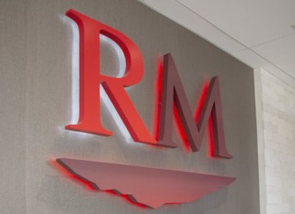 Spa facilities with RM Logo
